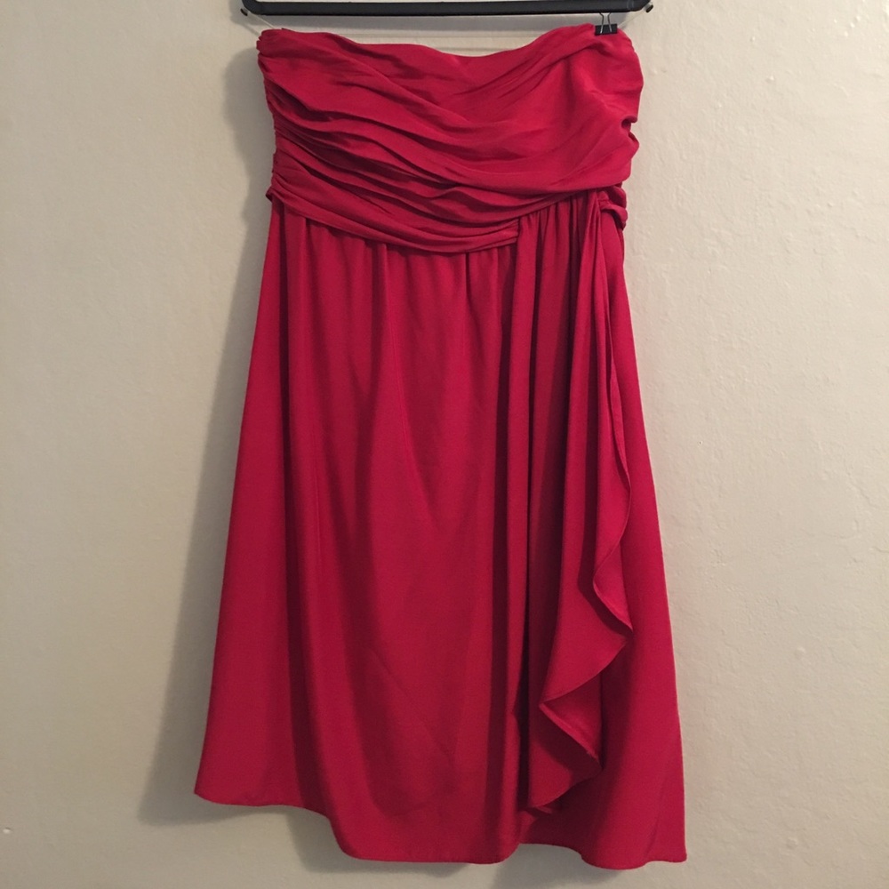 Express red dress
